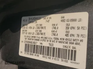 2008 Dodge Ram 2500 SLT with VIN 3D7KR28AX8G105617, listed as a Copart auction lot 82131614 with 160,487 mi miles and Salvage Title. Bid and sale history available at carsss.com. Image 12.