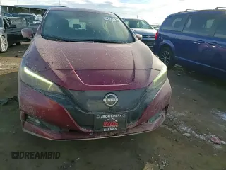 2025 Nissan LEAF SV Plus with VIN 1N4CZ1CV1SC566322, listed as a Copart auction lot 42571785 with 699 mi miles and Salvage Title. Bid and sale history available at carsss.com. Image 11.