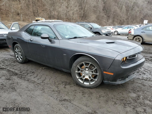 2017 Dodge Challenger GT with VIN 2C3CDZGG5HH656599, listed as a Copart auction lot 46677795 with 51,985 mi miles and Salvage Title. Bid and sale history available at carsss.com. Image 4.