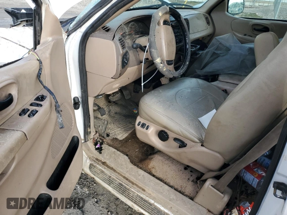 1999 Ford F-250 with VIN 1FTRX27L9XKA27324, listed as a Copart auction lot 87019484 with 152,787 mi miles and Salvage title. Bid and sale history available at DreamBid. Image 8.