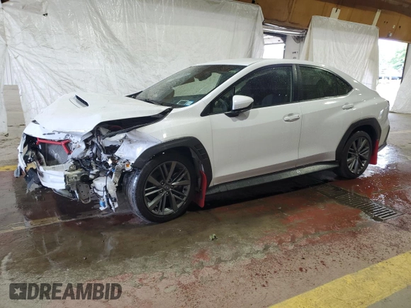 2023 Subaru WRX z VIN JF1VBAA67P9801108, wystawiony jako Copart lot #60299315 z przebiegiem 17 860 mil mil oraz Czysty tytuł • Clean title. Historia ofert i sprzedaży dostępna na DreamBid. Obrazek 1.