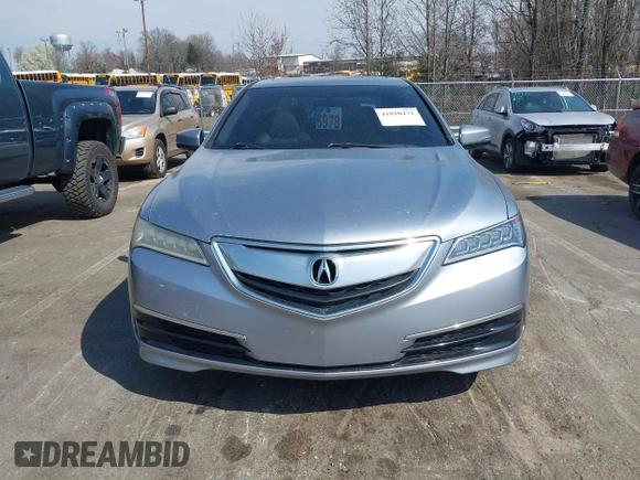 2015 Acura TLX with VIN 19UUB1F31FA017235, listed as a IAAI auction lot 41810472 with 130,762 mi miles. Bid and sale history available at carsss.com. Image 13.