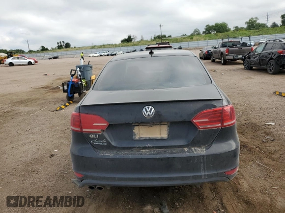 2014 Volkswagen Jetta GLI Edition 30 with VIN 3VW4S7AJ6EM211054, listed as a Copart auction lot 62810235 with 151,382 mi miles and Salvage title. Bid and sale history available at DreamBid. Image 6.