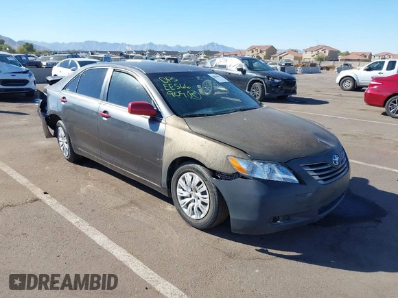 2008 Toyota Camry LE with VIN 4T1BE46K08U203982, listed as a IAAI auction lot 40854893 with 1 mi miles. Bid and sale history available at carsss.com. Image 1.