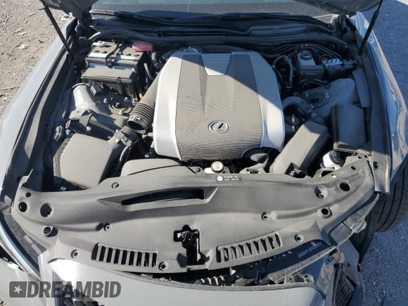 2024 Lexus IS 350 F Sport with VIN JTHGZ1B24R5074190, listed as a Copart auction lot 57615815 with 7,209 mi miles and Salvage title. Bid and sale history available at DreamBid. Image 11.