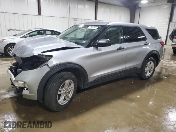 2022 Ford Explorer with VIN 1FMSK8BH0NGB75542, listed as a Copart auction lot 56459675 with 109,842 mi miles and Salvage title. Bid and sale history available at DreamBid. Image 1.