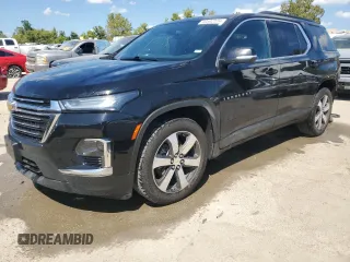 2022 Chevrolet Traverse LT Leather with VIN 1GNERHKW9NJ125843, listed as a Copart auction lot 69592374 with 42,535 mi miles and Salvage Title. Bid and sale history available at carsss.com. Image 1.