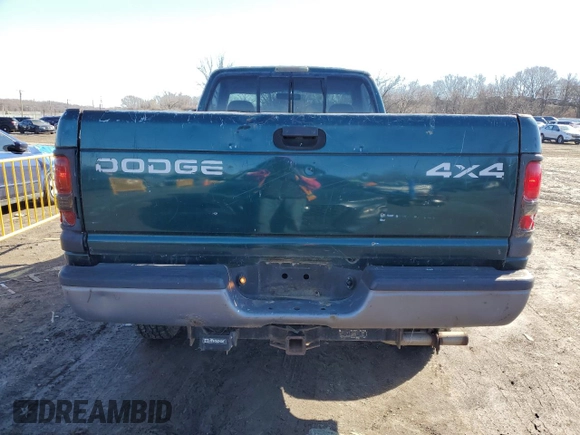 1997 Dodge 2500 with VIN 1B7KF26Z5VJ523640, listed as a Copart auction lot 44957715 with 255,503 mi miles and Clean Title. Bid and sale history available at DreamBid. Image 6.