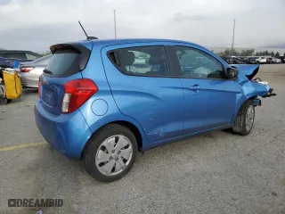 2017 Chevrolet Spark LS with VIN KL8CB6SA2HC743598, listed as a Copart auction lot 51706705 with 90,565 mi miles and Salvage Title. Bid and sale history available at carsss.com. Image 3.