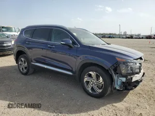 2022 Hyundai Santa Fe SEL with VIN 5NMS3DAJ6NH473438, listed as a Copart auction lot 48191605 with 46,744 mi miles and Salvage Title. Bid and sale history available at carsss.com. Image 4.