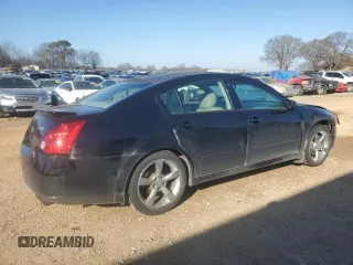 2007 Nissan Maxima 3.5 SL with VIN 1N4BA41E37C842742, listed as a Copart auction lot 88297005 with 201,818 mi miles and Salvage Title. Bid and sale history available at carsss.com. Image 3.