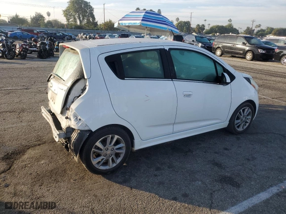2014 Chevrolet Spark EV LT with VIN KL8CK6S0XEC538078, listed as a Copart auction lot 83226934 with 65,337 mi miles and Salvage Title. Bid and sale history available at carsss.com. Image 3.