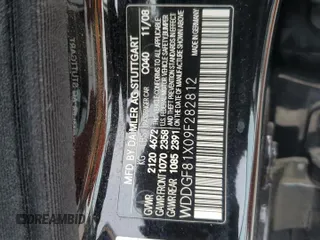 2009 Mercedes-Benz C 300 Sport with VIN WDDGF81X09F282812, listed as a Copart auction lot 60884375 with 99,782 mi miles and Salvage title. Bid and sale history available at DreamBid. Image 12.