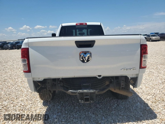 2021 Ram 3500 Tradesman with VIN 3C63R3GL9MG687296, listed as a Copart auction lot 61474374 with 87,027 mi miles and Salvage Title. Bid and sale history available at carsss.com. Image 6.
