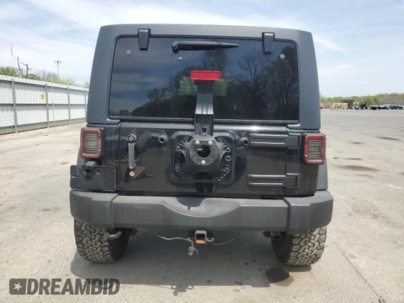 2016 Jeep Wrangler Unlimited Sport with VIN 1C4BJWDG9GL222111, listed as a Copart auction lot 54322995 with 129,612 mi miles and Clean Title. Bid and sale history available at DreamBid. Image 6.