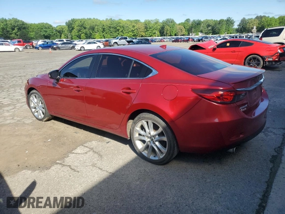 2015 Mazda 6 i Touring with VIN JM1GJ1V62F1165551, listed as a Copart auction lot 53806655 with 165,137 mi miles and Clean Title. Bid and sale history available at DreamBid. Image 2.