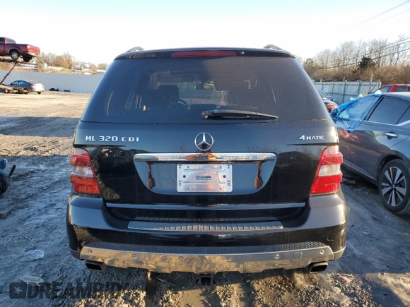 2008 Mercedes-Benz M 3.0L CDI with VIN 4JGBB22E38A327372, listed as a Copart auction lot 43312675 with 206,093 mi miles and Salvage Title. Bid and sale history available at carsss.com. Image 6.