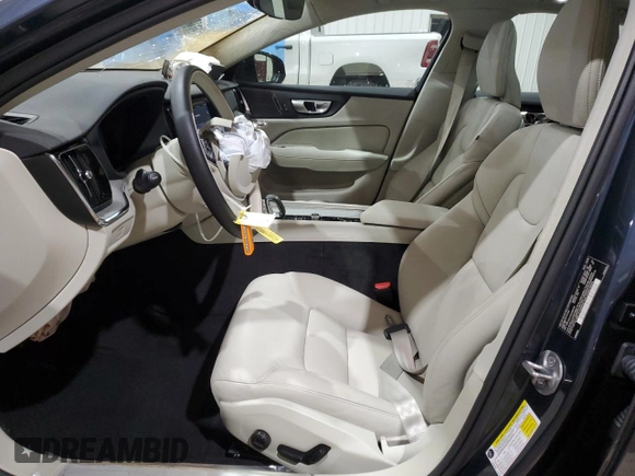 2025 Volvo S60 Plus with VIN 7JRL12GC5SG368742, listed as a Copart auction lot 57953815 with 992 mi miles and Salvage title. Bid and sale history available at DreamBid. Image 7.