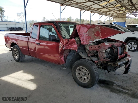2006 Ford Ranger STX with VIN 1FTYR44E16PA73450, listed as a Copart auction lot 49854225 with 213,282 mi miles and Salvage Title. Bid and sale history available at carsss.com. Image 4.