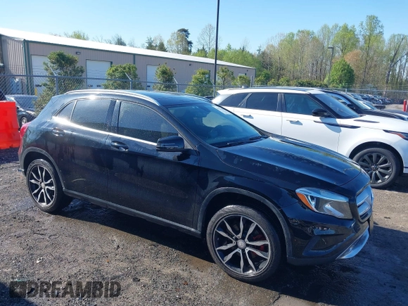 2015 Mercedes-Benz GLA 250 z VIN WDCTG4GB1FJ089422, wystawiony jako IAAI lot #41951269 z przebiegiem 104 554 mil mil oraz . Historia ofert i sprzedaży dostępna na DreamBid. Obrazek 1.