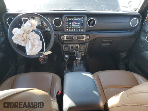 2022 Jeep Gladiator High Altitude with VIN 1C6HJTFG1NL151559, listed as a Copart auction lot 86084624 with 27,704 mi miles and Salvage title. Bid and sale history available at DreamBid. Image 8.
