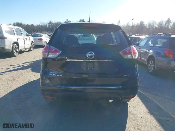 2016 Nissan Rogue S with VIN JN8AT2MV7GW134870, listed as a IAAI auction lot 41287178 with 130929 miles. Bid and sale history available at carsss.com. Image 16.