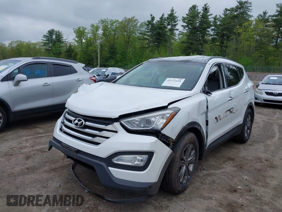 2014 Hyundai Santa Fe z VIN 5XYZUDLB9EG227009, wystawiony jako IAAI lot #42272191 z przebiegiem 97 474 mil mil oraz . Historia ofert i sprzedaży dostępna na DreamBid. Obrazek 2.