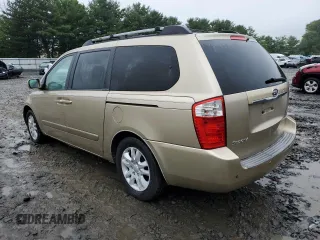 2007 Kia Sedona EX with VIN KNDMB233576140856, listed as a Copart auction lot 66734014 with 153,197 mi miles and Clean Title. Bid and sale history available at carsss.com. Image 2.