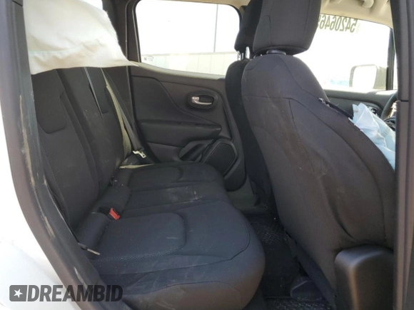 2023 Jeep Renegade Latitude with VIN ZACNJDB19PPP68772, listed as a Copart auction lot 54206465 with 22,346 mi miles and Non Repairable. Bid and sale history available at carsss.com. Image 10.