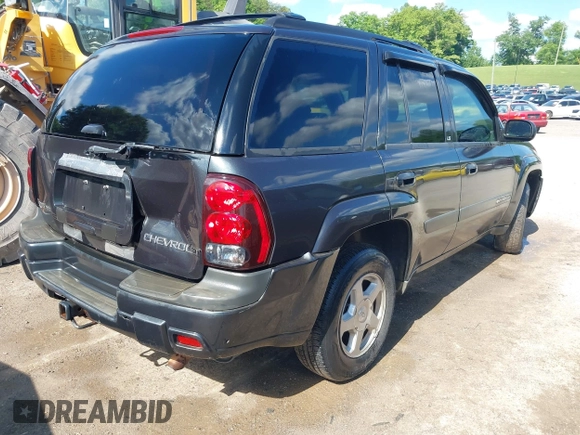 2003 Chevrolet TrailBlazer LTZ with VIN 1GNDT13S832107938, listed as a IAAI auction lot 42208232 with 234,130 mi miles and . Bid and sale history available at DreamBid. Image 4.