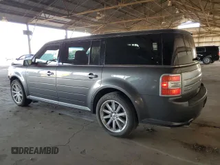 2018 Ford Flex Limited with VIN 2FMGK5D87JBA02653, listed as a Copart auction lot 83594974 with 106,694 mi miles and Salvage Title. Bid and sale history available at carsss.com. Image 2.
