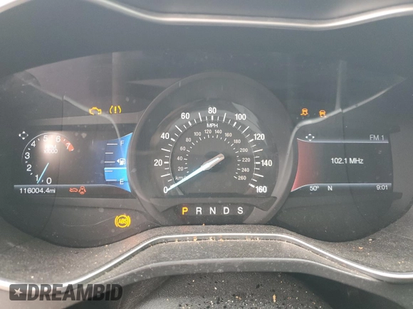2017 Ford Fusion SE with VIN 3FA6P0HD9HR289992, listed as a Copart auction lot 50826725 with 116,004 mi miles and Salvage Title. Bid and sale history available at DreamBid. Image 9.