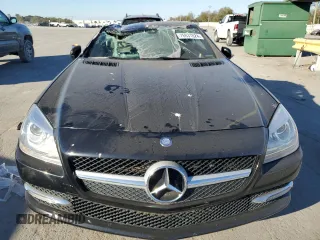 2014 Mercedes-Benz SLK-Class SLK 250 with VIN WDDPK4HA0EF075546, listed as a Copart auction lot 76831824 with 37,748 mi miles and Salvage Title. Bid and sale history available at carsss.com. Image 5.