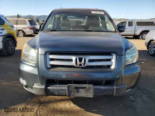 2006 Honda Pilot EX-L with RES with VIN 5FNYF18656B020609, listed as a Copart auction lot 42392465 with 80,521 mi miles and Salvage Title. Bid and sale history available at carsss.com. Image 5.