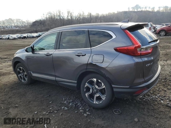 2019 Honda CR-V Touring with VIN 7FARW2H9XKE016834, listed as a Copart auction lot 72822392 with 38,571 mi miles. Bid and sale history available at carsss.com. Image 2.