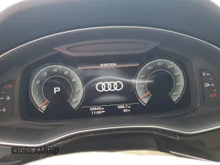 2021 Audi Q8 Premium Plus with VIN WA1BVAF10MD034366, listed as a Copart auction lot 59676554 with 50,640 mi miles and Salvage Title. Bid and sale history available at carsss.com. Image 9.