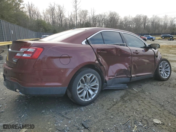 2015 Ford Taurus Limited with VIN 1FAHP2J8XFG143784, listed as a Copart auction lot 44263145 with 67,844 mi miles and Salvage Title. Bid and sale history available at carsss.com. Image 3.