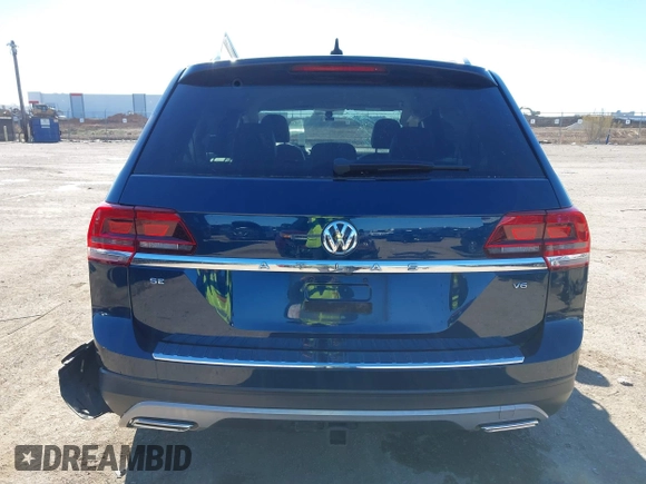 2019 Volkswagen Atlas SE with VIN 1V2DR2CA9KC506188, listed as a IAAI auction lot 41221389 with 67,593 mi miles and . Bid and sale history available at DreamBid. Image 17.