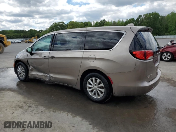 2017 Chrysler Pacifica Touring with VIN 2C4RC1DG5HR537931, listed as a Copart auction lot 55613605 with 159,536 mi miles and Salvage Title. Bid and sale history available at DreamBid. Image 2.