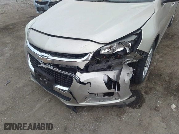2015 Chevrolet Malibu LS with VIN 1G11A5SL5FF117190, listed as a IAAI auction lot 41830585 with 128,937 mi miles and . Bid and sale history available at DreamBid. Image 6.