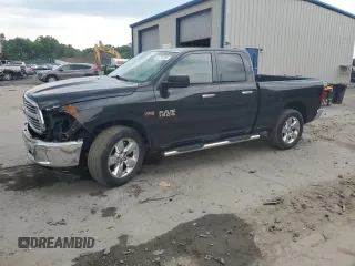 2016 Ram 1500 Big Horn z VIN 1C6RR6GT8GS319250, wystawiony jako Copart lot #60797085 z przebiegiem 101 977 mil mil oraz Szkoda całkowita • Salvage title. Historia ofert i sprzedaży dostępna na DreamBid. Obrazek 1.