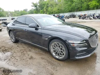 2021 Genesis G80 2.5T with VIN KMTGB4SC5MU045653, listed as a Copart auction lot 47440403 with 35,961 mi miles. Bid and sale history available at carsss.com. Image 4.