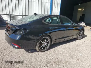 2025 Genesis G70 2.5T with VIN KMTG34SC4SU149867, listed as a Copart auction lot 85691544 with 2,338 mi miles and Clean Title. Bid and sale history available at DreamBid. Image 3.