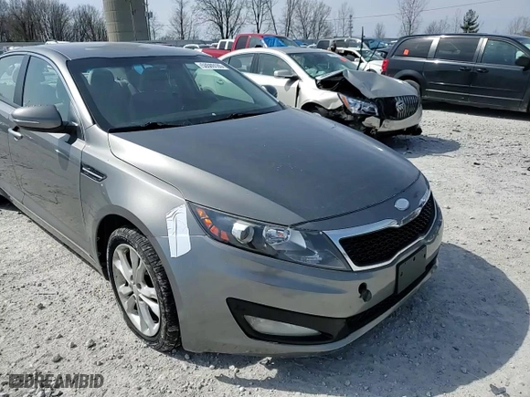 2013 Kia Optima LX with VIN 5XXGM4A70DG180798, listed as a Copart auction lot 53509185 with 175,268 mi miles and Clean Title. Bid and sale history available at carsss.com. Image 11.