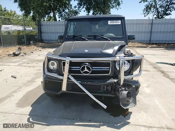 2015 Mercedes-Benz G-Class G 63 AMG with VIN WDCYC7DF5FX233898, listed as a Copart auction lot 60084024 with 66,203 mi miles and Salvage Title. Bid and sale history available at carsss.com. Image 12.