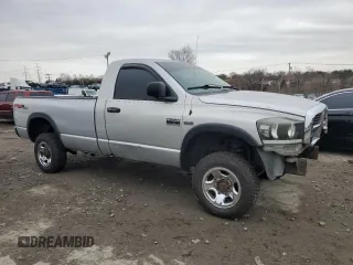 2007 Dodge Ram 2500 ST with VIN 3D7KS26D27G794021, listed as a Copart auction lot 84707144 with 113,362 mi miles and Salvage Title. Bid and sale history available at carsss.com. Image 4.