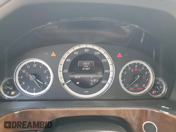 2013 Mercedes-Benz E 350 Luxury with VIN WDDHH8JB5DA727389, listed as a Copart auction lot 57902465 with 81,507 mi miles and Salvage title. Bid and sale history available at DreamBid. Image 9.