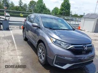 2020 Honda CR-V EX with VIN 2HKRW1H58LH407583, listed as a IAAI auction lot 42446451 with 48,476 mi miles and . Bid and sale history available at DreamBid. Image 1.