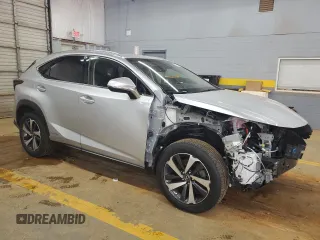 2019 Lexus NX 300h with VIN JTJBJRBZ9K2121314, listed as a Copart auction lot 57136075 with 56,744 mi miles and Salvage title. Bid and sale history available at DreamBid. Image 4.