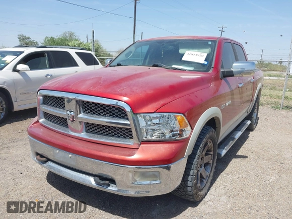 2010 Dodge 1500 SLT with VIN 1D7RV1CT9AS161754, listed as a IAAI auction lot 41814920 with 160,682 mi miles and . Bid and sale history available at DreamBid. Image 6.
